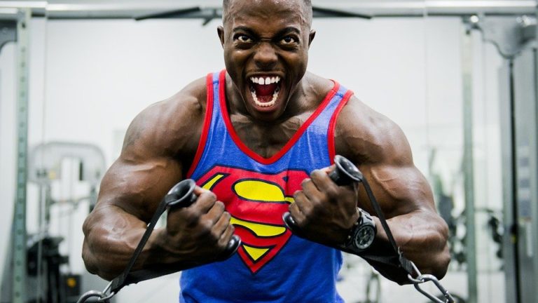 a bodybuilder